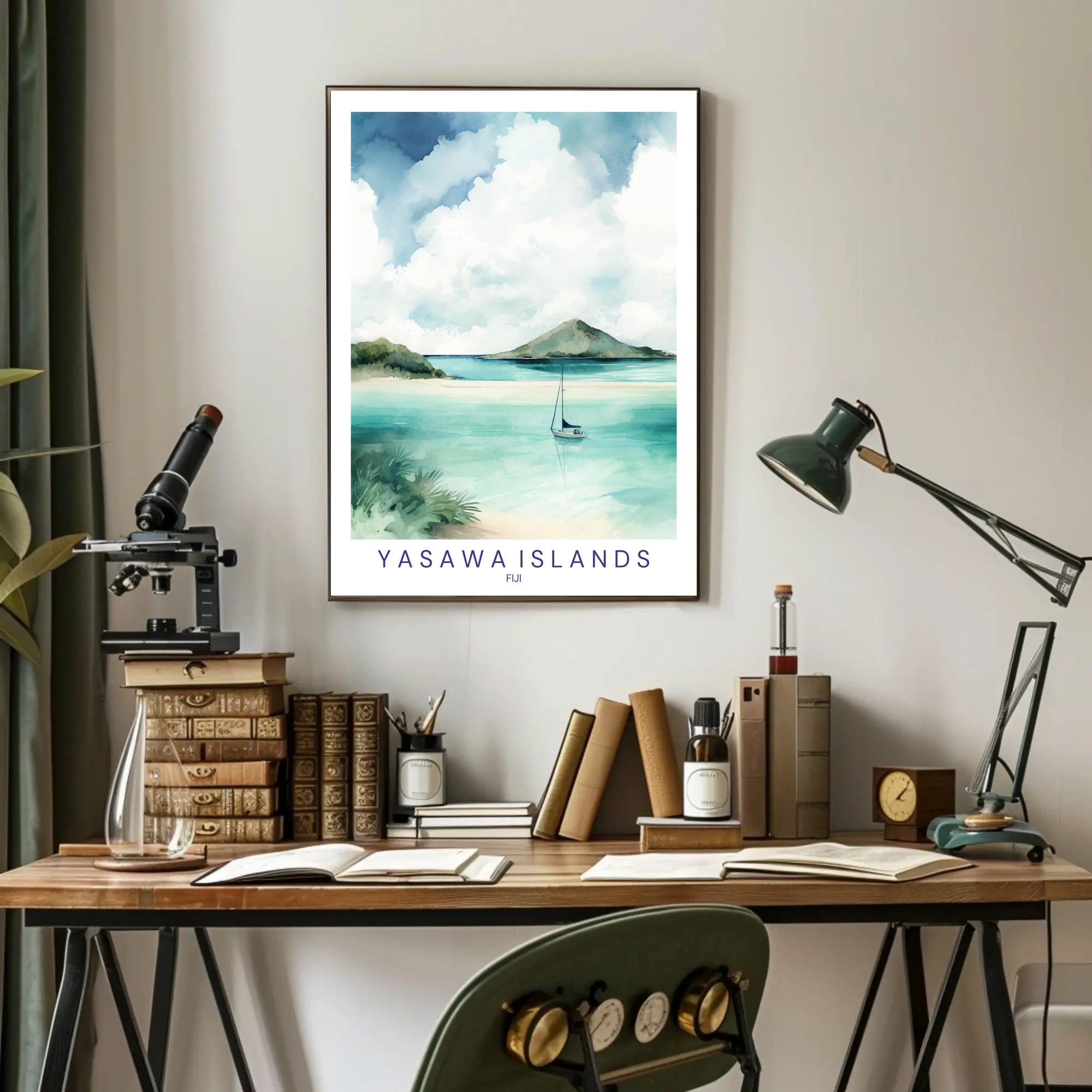 Yasawa Islands Paradise Poster PosterGoat