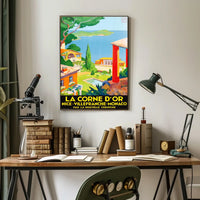 La Corne DOr Travel Poster