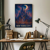 New York City A Dreamy Metropolis Poster