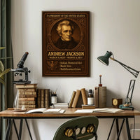 Andrew Jackson 7th President Poster