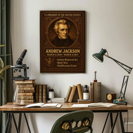 Andrew Jackson 7th President Poster