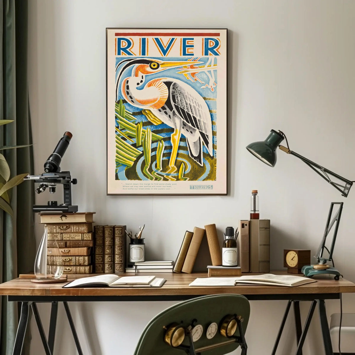 River Serenity Poster