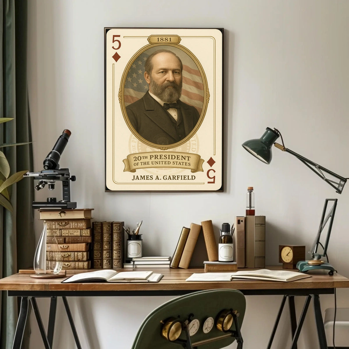 James Garfield Poster