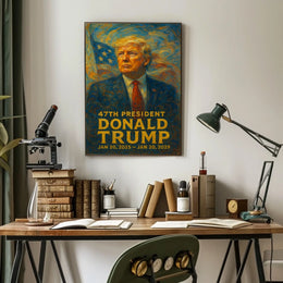 Donald Trump 47Th President Poster