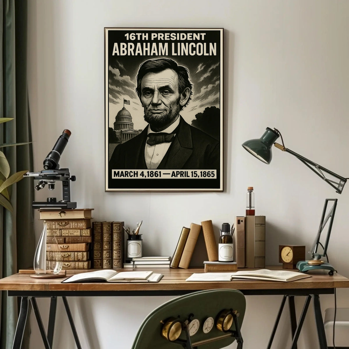 Abraham Lincoln 16Th President Poster