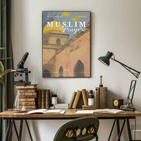 Muslim Prayers Invitation Poster PosterGoat