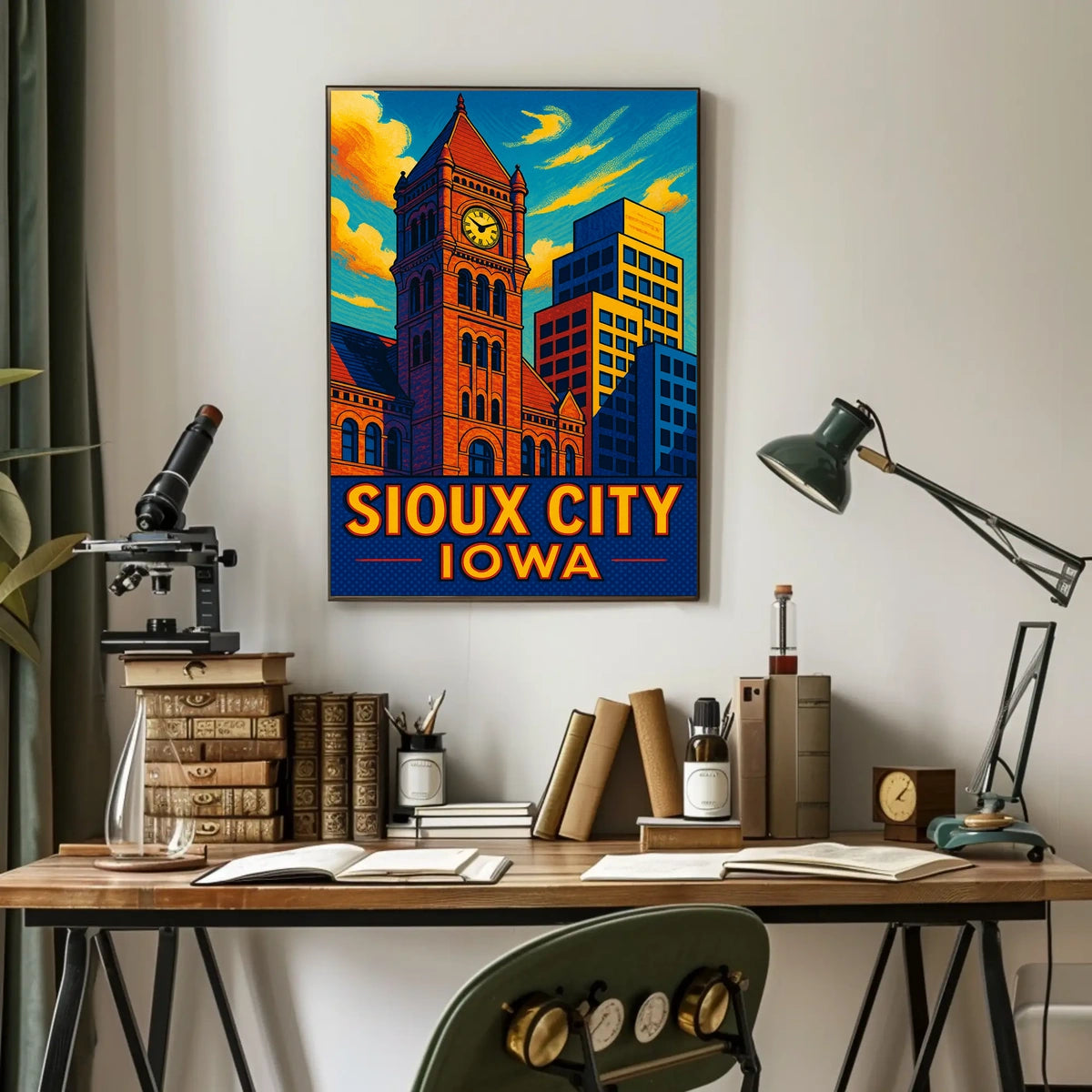 Sioux City, Iowa Poster