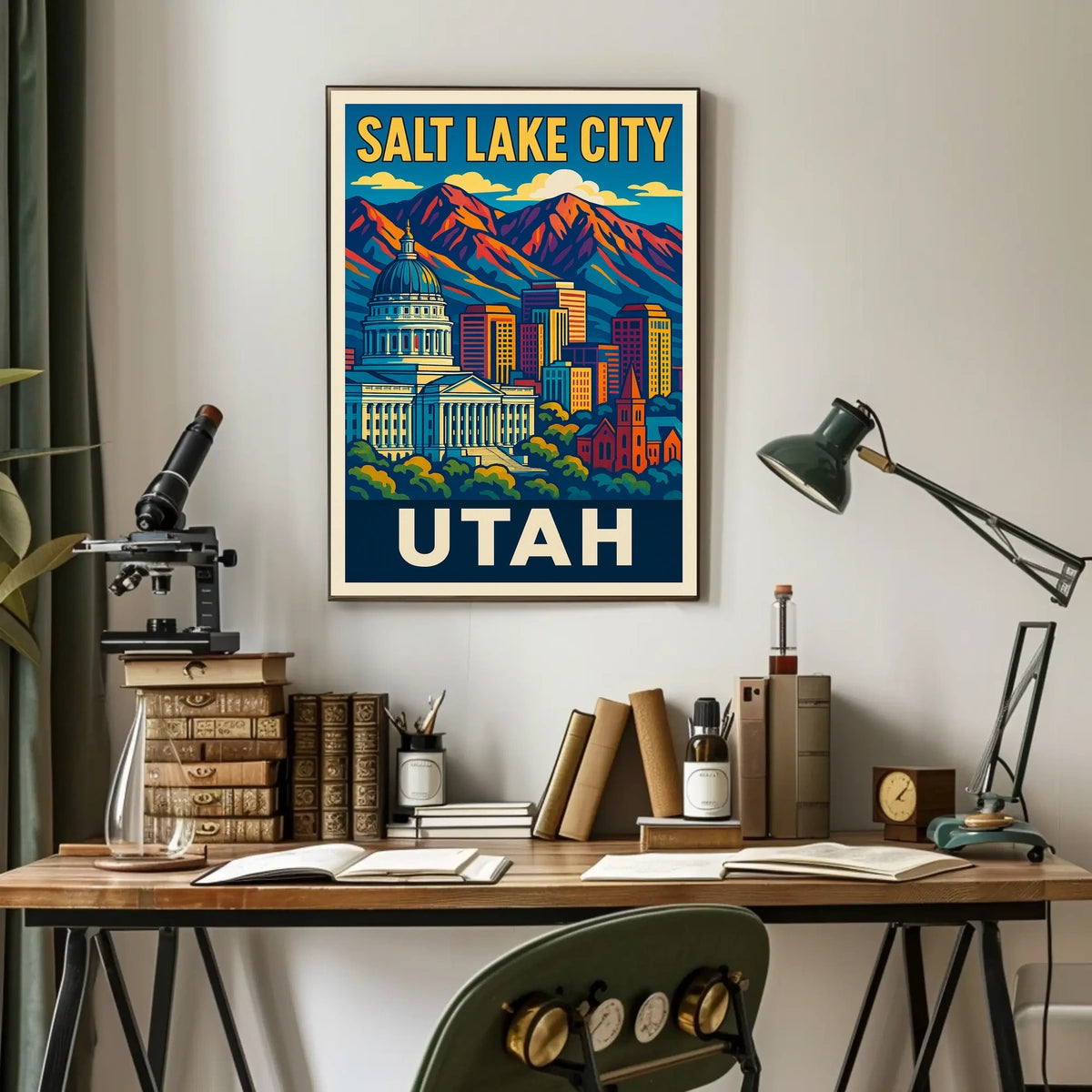 Salt Lake City Utah Poster