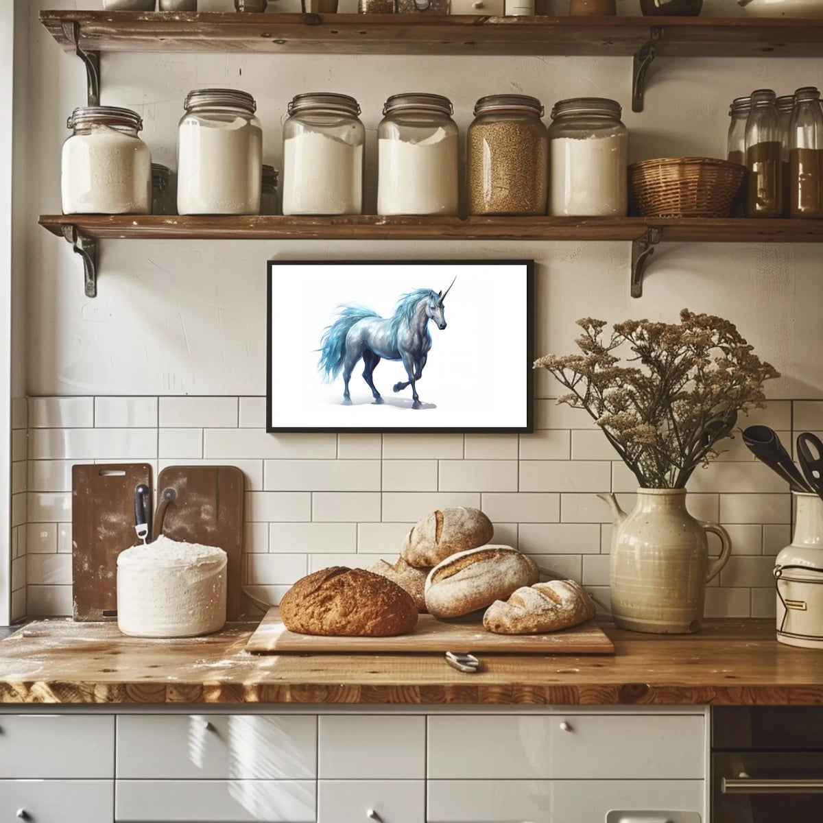 Majestic Unicorn Poster