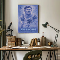 Jim Thorpe Legendary Athlete Jim Thorpe Poster