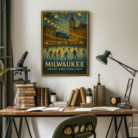 Milwaukee Frost And Firelight Poster