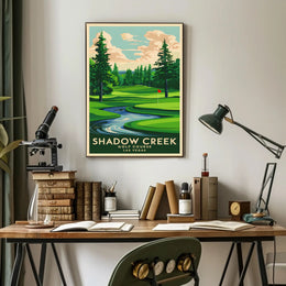 Shadow Creek Golf Course Poster