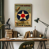Join the Air Service Recruitment Poster PosterGoat