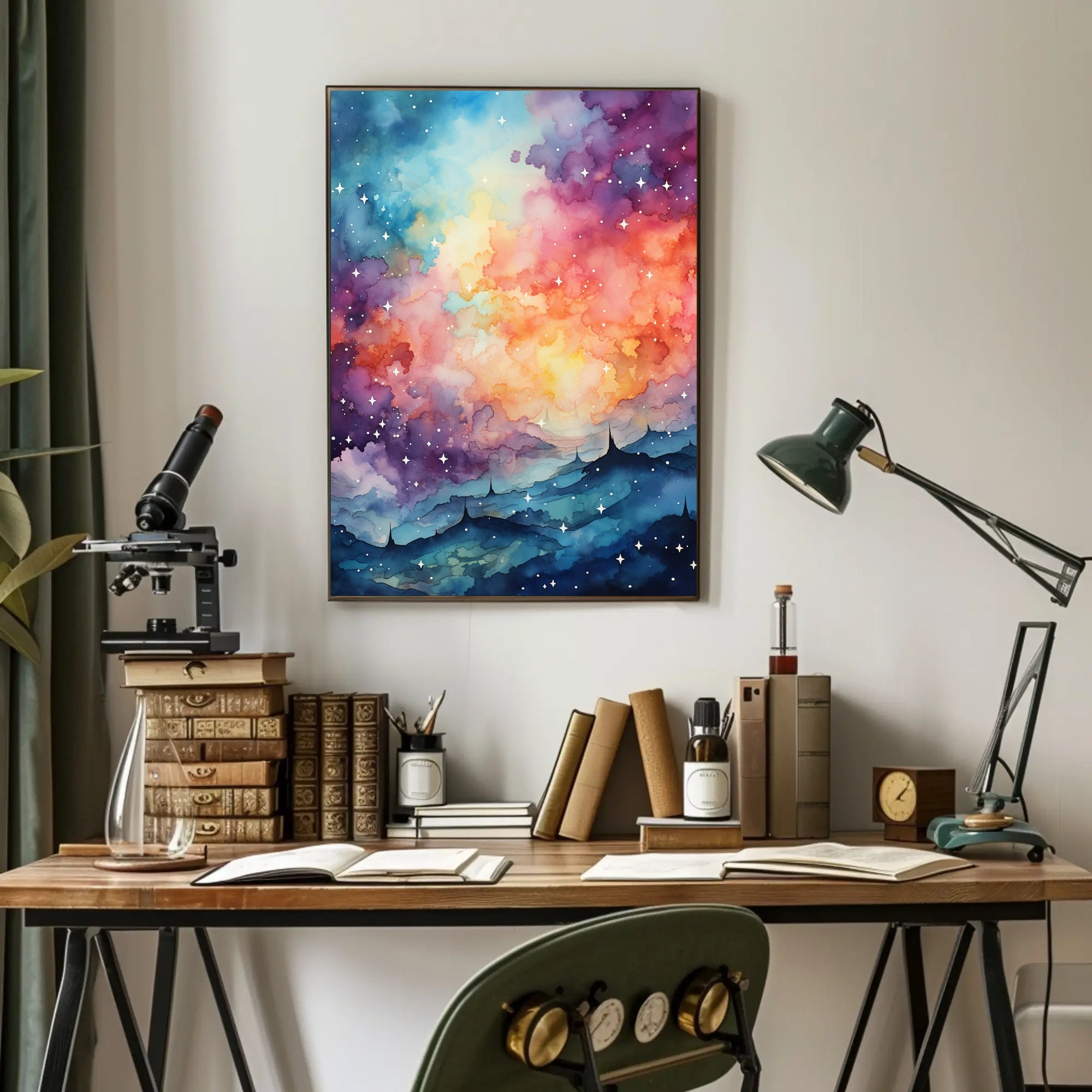 Cosmic Dreamscape Poster PosterGoat