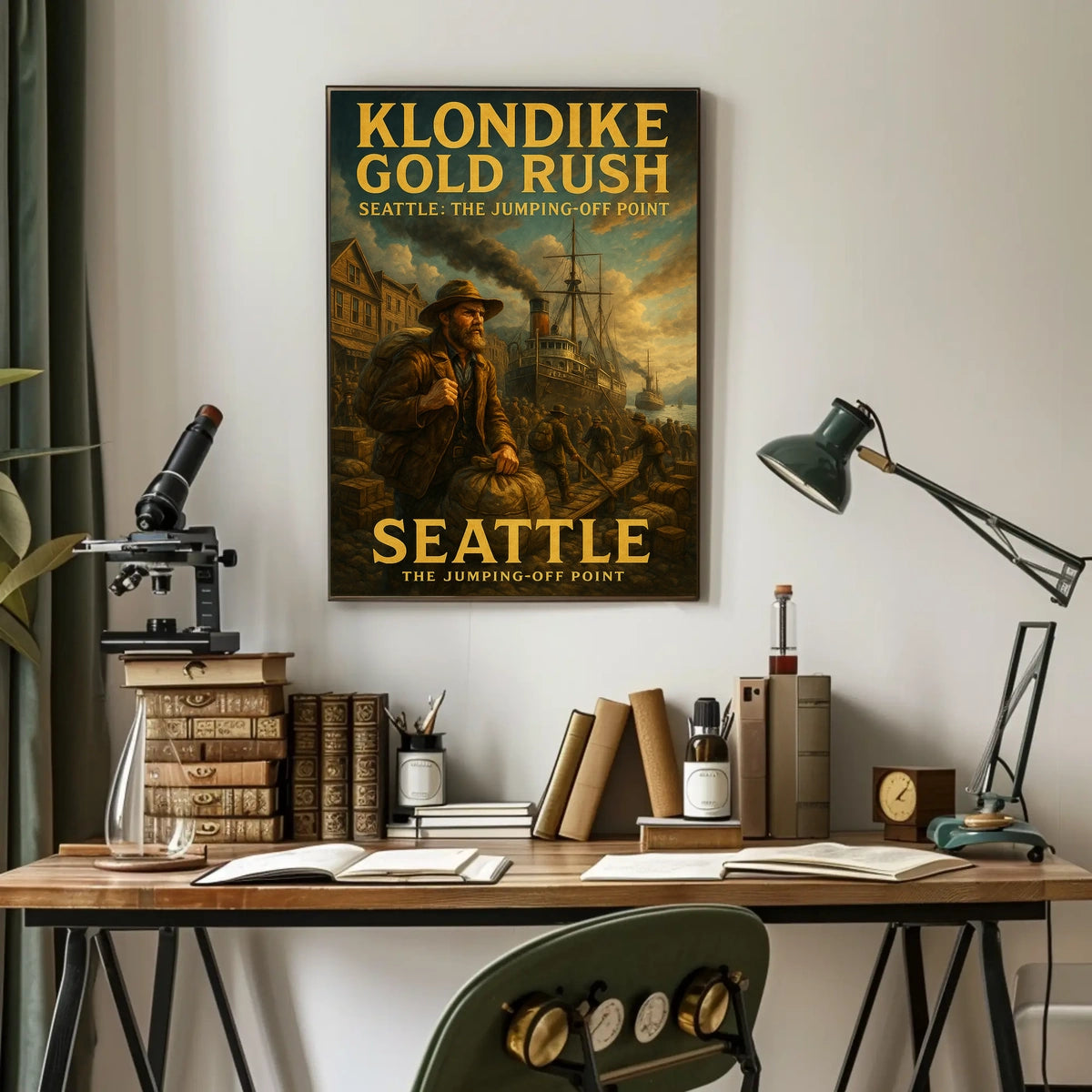Klondike Gold Rush Seattle The Poster