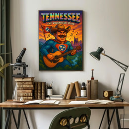Tennessee The Volunteer State Poster