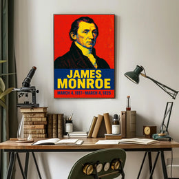 James Monroe 5Th President Poster