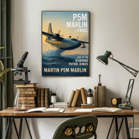 Martin P5M Marlin Seaborne Patrol Kings Poster PosterGoat