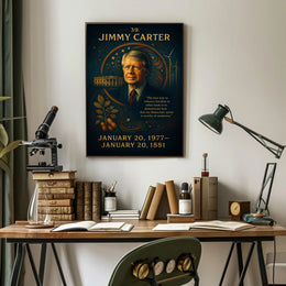 Jimmy Carter Civic Impact Gallery Print Poster PosterGoat