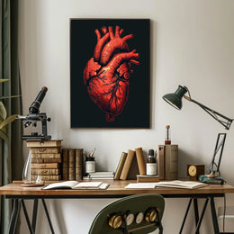 Heart Of Art Poster