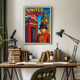 Iconic United Kingdom Poster