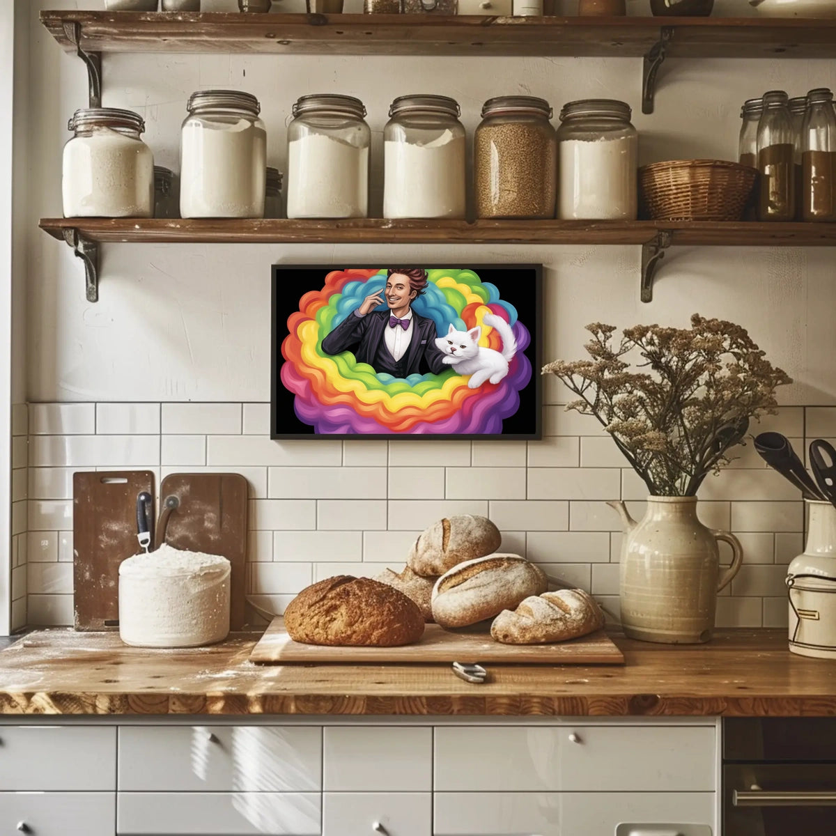 Rainbow Illusionist Poster