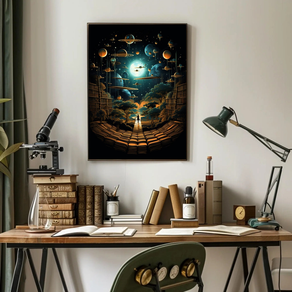 Journey Through the Cosmos Poster