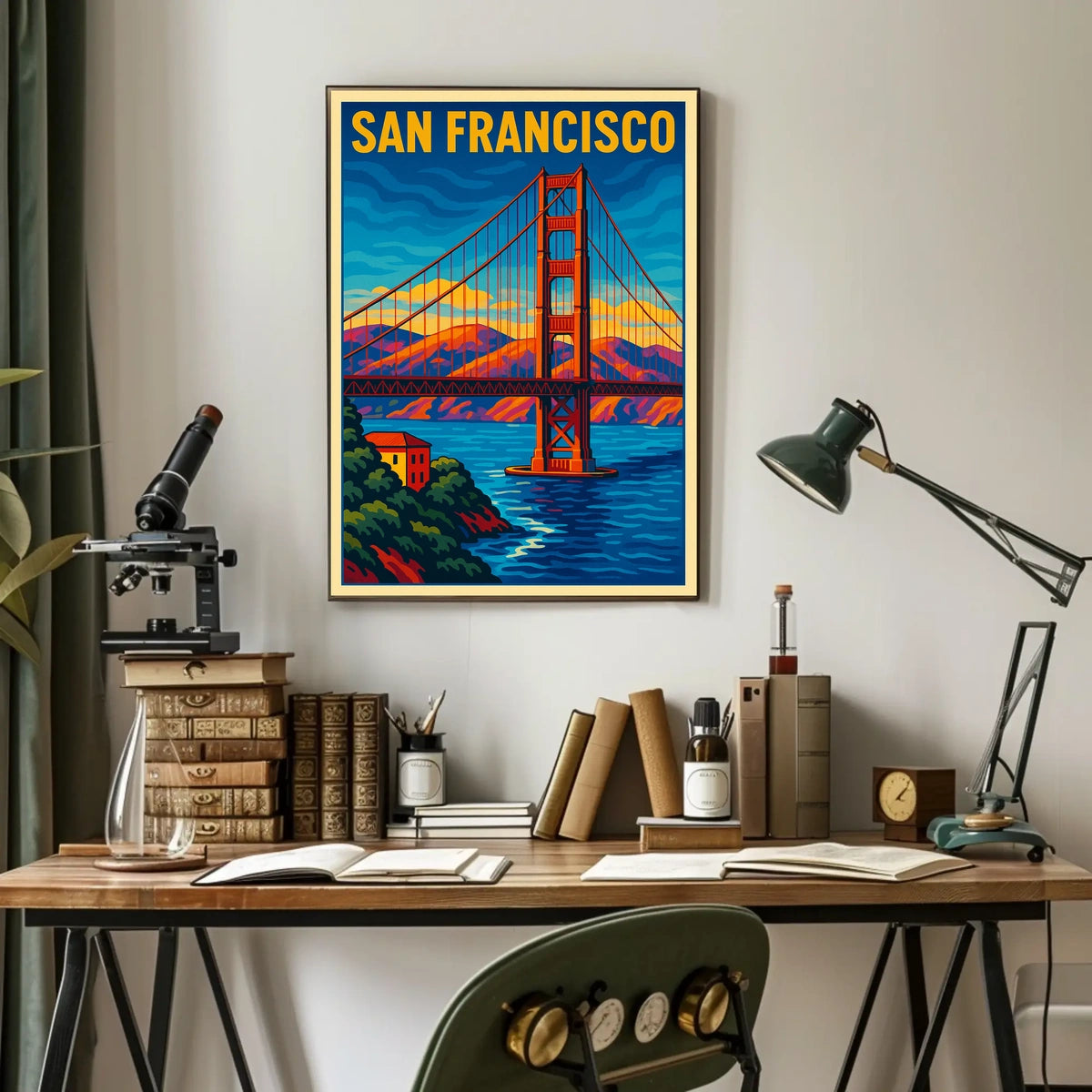 San Francisco Skyline Poster