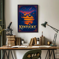Kentucky A Scenic Tribute Poster