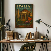 Italia The Essence Of Tradition Poster