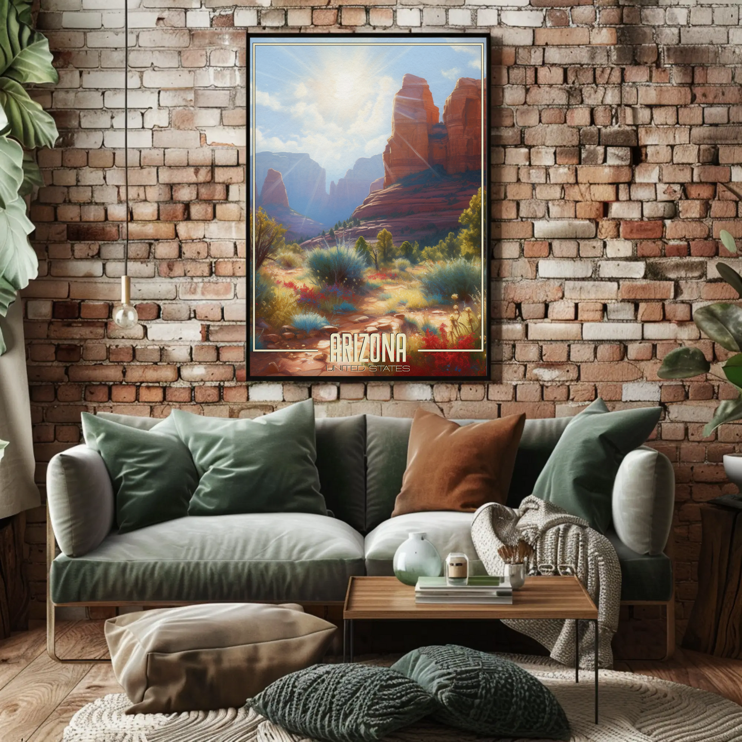 Arizona Vintage Poster