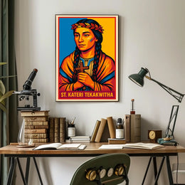 St. Kateri Tekakwitha Poster