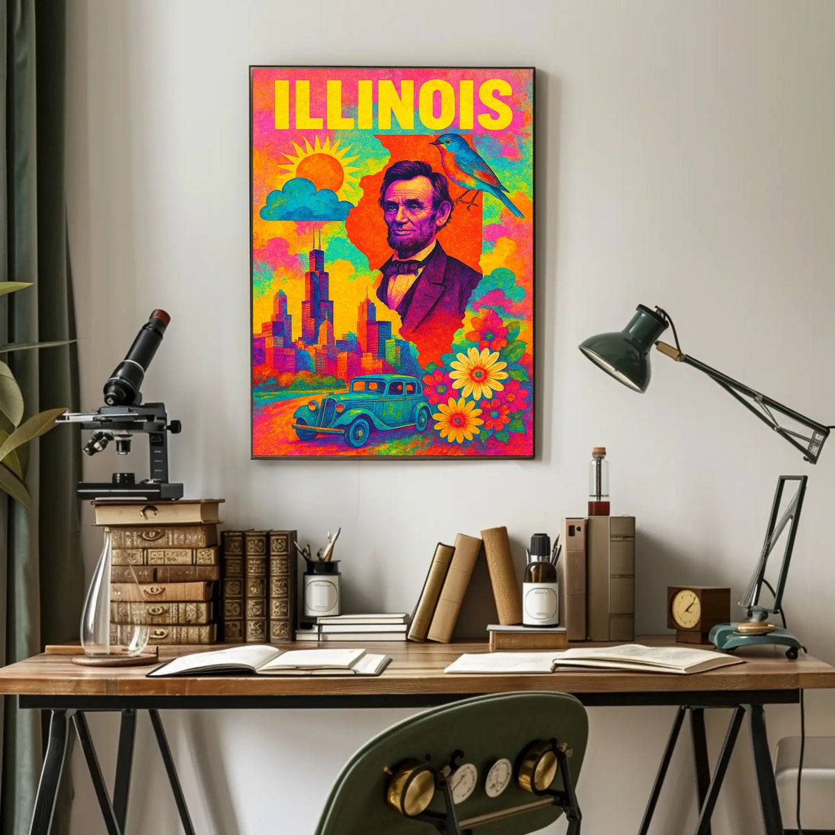 Illinois Tribute Poster