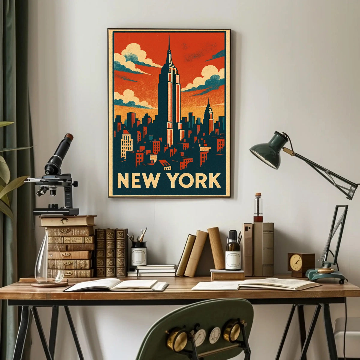 New York Skyline Poster