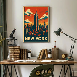 New York Skyline Poster