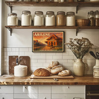 Abilene Heart of the Frontier Poster Print