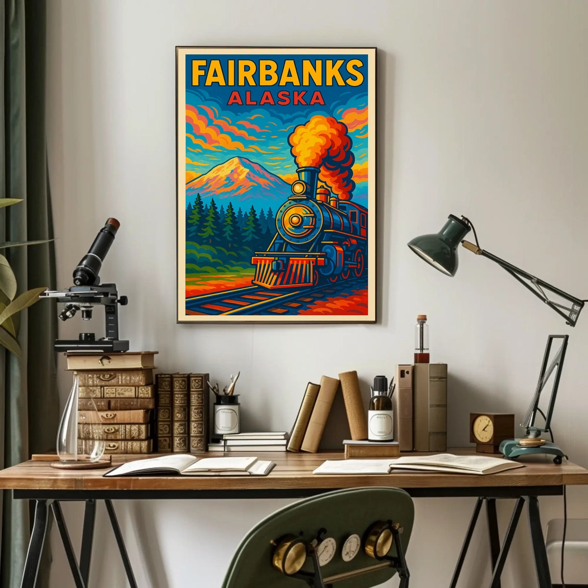 Fairbanks Alaska Poster