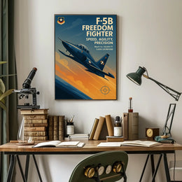 F-5B Freedom Fighter Poster