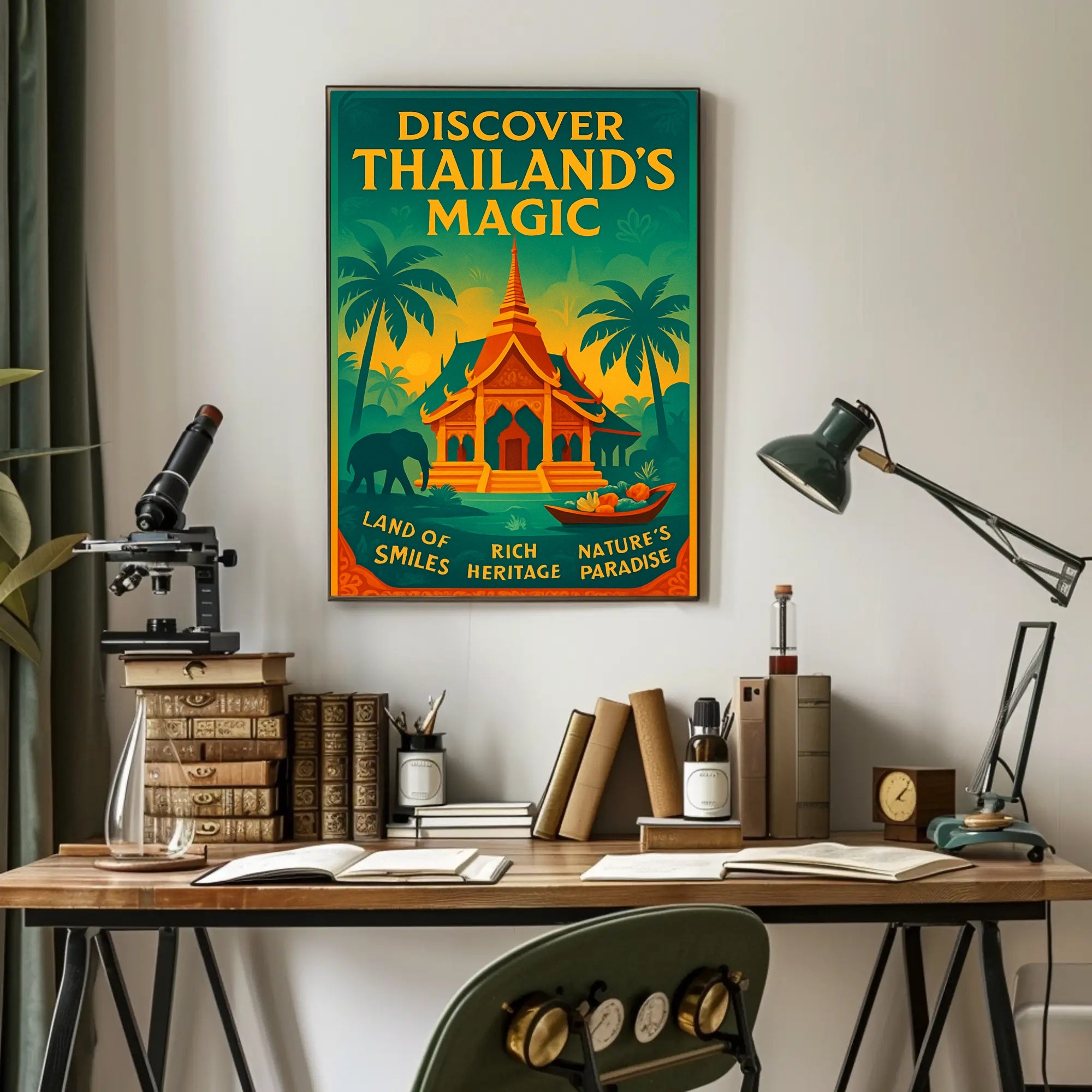 Discover ThailandS Magic Poster