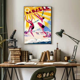 La Baule La Plage Du Soleil Poster