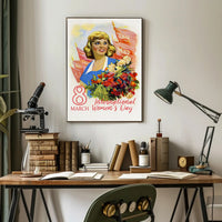 International Women's Day Unity Political or Propaganda Poster
