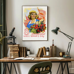 International Women's Day Unity Political or Propaganda Poster