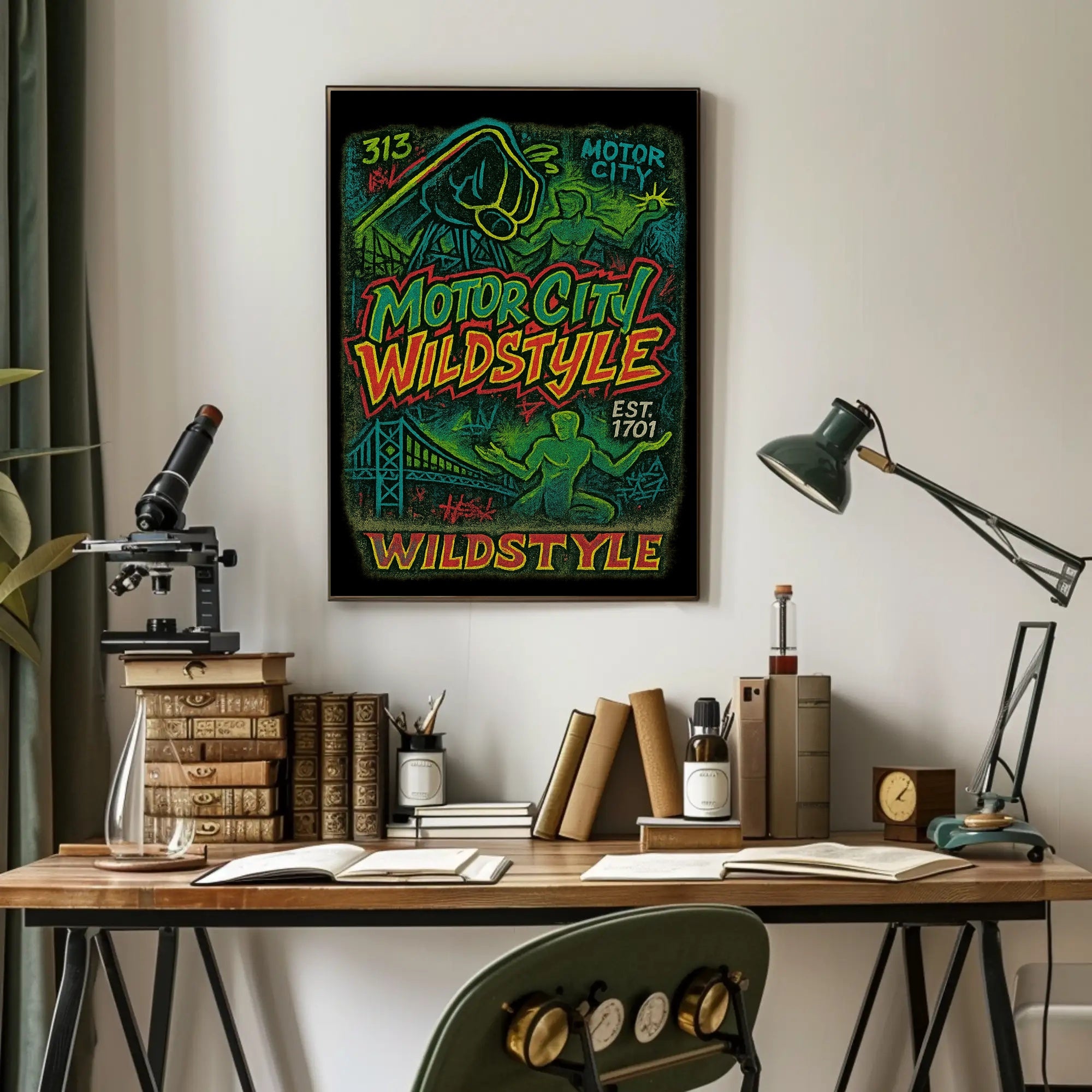 Motor City Wildstyle Poster
