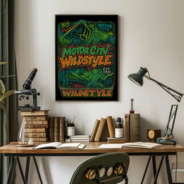 Motor City Wildstyle Poster
