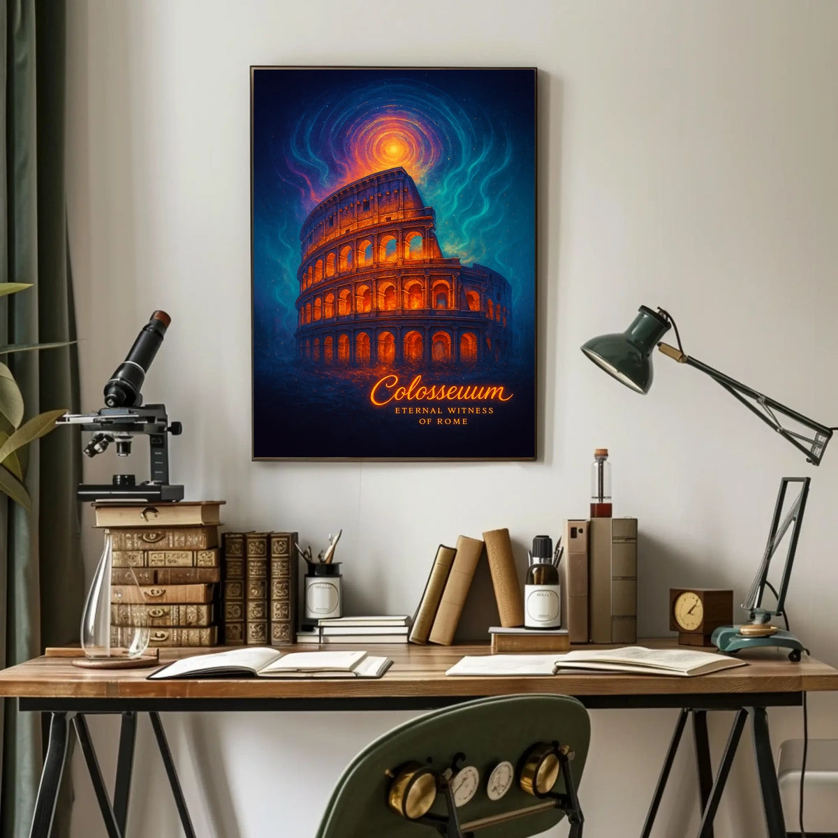 Colosseum Eternal Witness of Rome Poster