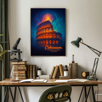 Colosseum Eternal Witness of Rome Poster