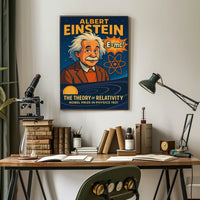Albert Einstein Nobel Prize In Physics Poster