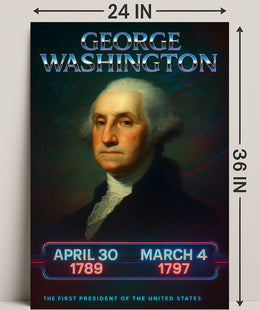 George Washington 1st President Poster PosterGoat