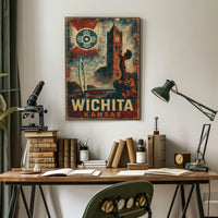 Wichita Heritage Vintage City Pride Poster