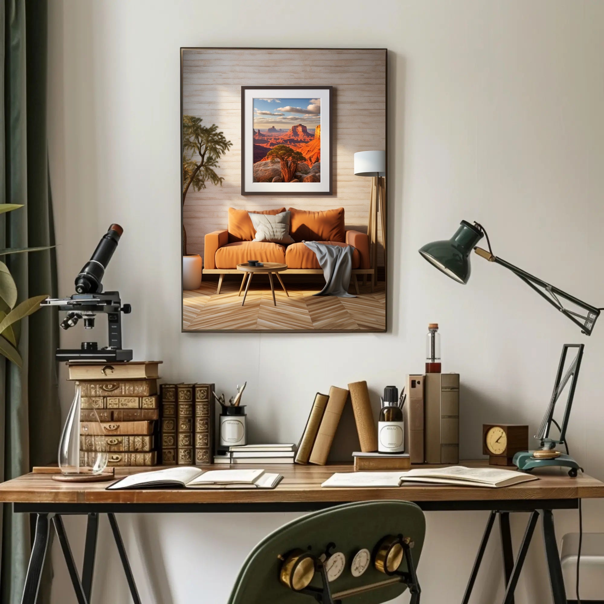 Desert Serenity Poster